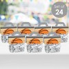 Big Dot of Happiness Nothin' But Net Basketball DIY Baby Shower or Birthday Party Clear Goodie Favor Bag Labels Candy Bags with Toppers Set of 24 - 2 of 4