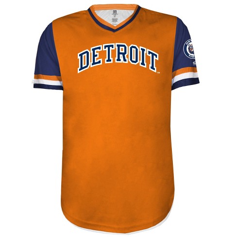 Mlb Detroit Tigers Men s V neck Pullover T shirt Target