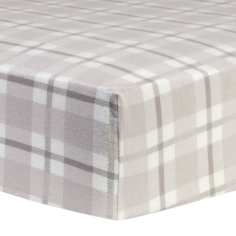 Trend Lab Flannel Fitted Crib Sheet, 1 of 6