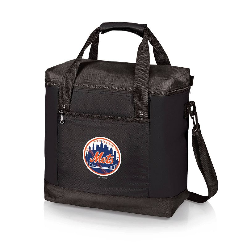 MLB New York Mets Montero Cooler Tote Bag - Black, 1 of 4