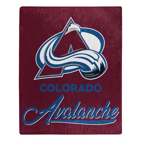 Nhl Colorado Avalanche Men's Charcoal Long Sleeve T-shirt : Target