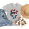 The Juniper Shop SmileyWorld Party in the USA Smiley Face Youth Short Sleeve Tee - 3 of 4