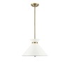 Savoy House Lamar 3 - Light Pendant in  Black/Warm Brass - 3 of 4