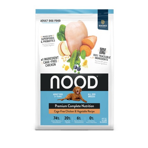 NOOD Pet Food Adult Dry Dog Food with Chicken Flavor 14lbs