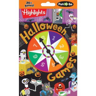 Halloween Games - (Highlights Fun to Go) (Paperback)