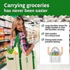 Green Bulldog Reusable Grocery Bags - Heavy Duty Reusable Shopping Tot - 3 of 4