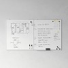 Flash Furniture HERCULES Commercial Whiteboard, Aluminum Magnetic Dry Erase Board with Wall Mount, Marker Tray, Eraser, 3 Markers, 6 Magnets - 2 of 4