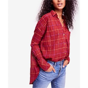 Free People Womens Break My Stride Button Up Shirt - 1 of 1