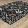 Oriental Weavers Keira KEI08 Navy / Rust Indoor Area Rug - 3'3" x 5' - 3 of 4