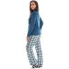 Just Love Womens Ultra-Soft Pajama Pant Set with Matching Socks - 3 Piece Micro Fleece PJ Set - 2 of 3