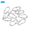 Unique Bargains Alloy Necklace Resin Casting Cat Shaped Pendant Frames 1.5" 20 Pcs - 3 of 4