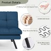 Vipbear 68" Futon Sofa Bed,Convertible Memory Foam Couch Bed,Folding Sofa Bed Sleeper Couch - 4 of 4