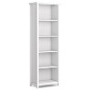 NicBex Bookcases for Living Room Modern 70" H 5 Tier Free Standing Storage Wood Bookshelves with Adjustable Storage Shelves for Office Home - 4 of 4