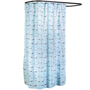The Lakeside Collection School of Fish Bath Collection - Shower Curtain - 1 of 1