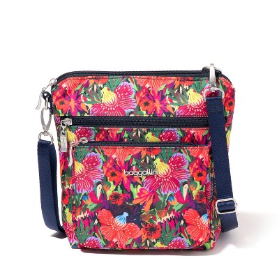 Baggallini Modern Pocket Crossbody Bag - Tropical Floral : Target