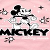 Girls' - Disney - Mickey Mouse Making Moves Shirt Tail Raglan Graphic T-shirt - 2 of 3