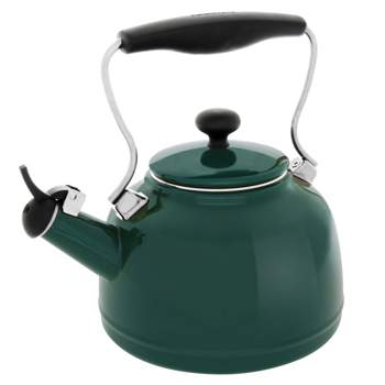 Caraway 2 Quart Whistling Tea Kettle - Durable Stainless Steel Tea Pot -  Fast Boiling, Stovetop Agnostic - Non-Toxic, PTFE & PFOA Free - Includes  Pot
