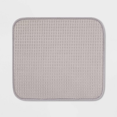 Photo 1 of  2 PACK OF 16&#34; x 18&#34; Drying Mat Light Gray - Made By Design&#8482;