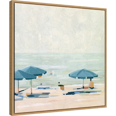 Sylvie Maple Framed Coastal Landscape Canvas Print, 22 x 22 Inches