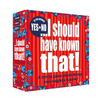 …I Should Have Known That! - Yes or No Board Game