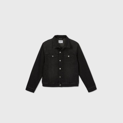 black jean jacket womens target