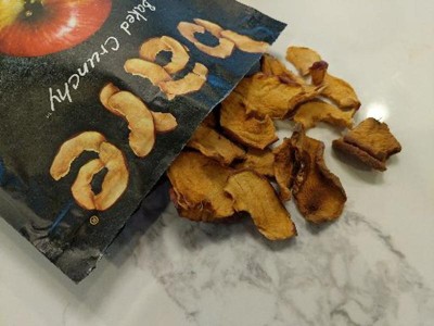 Bare Smartfood Baked Crunchy Apple Chips, Organic, Fuji & Reds - 3 oz