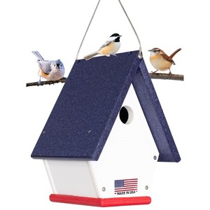 JCS Wildlife Wren, Chickadee, and Warbler Chateau Birdhouse - 1 of 4