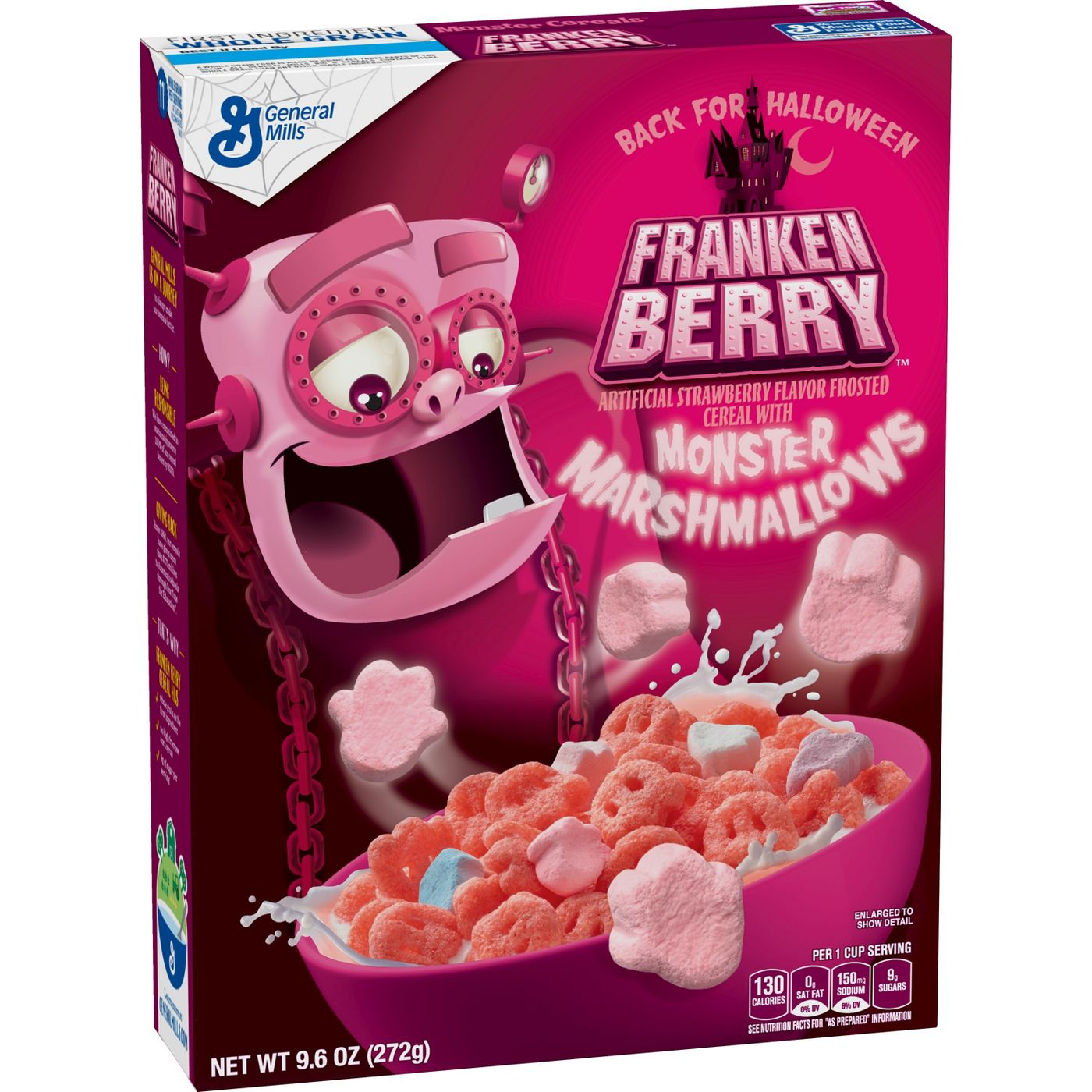 Monster Franken Berry Breakfast Cereal 17oz