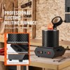 VEVOR Gold Melting Furnace, 1350W, 2102 ℉ Max Temperature, Digital Electric Melting Furnace with 1 kg and 3 kg Ceramic Crucibles, Crucible Tongs,Black - 3 of 4