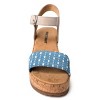 Minnetonka Women's Patrice Ankle Strap Wedge Sandals - 3 of 4