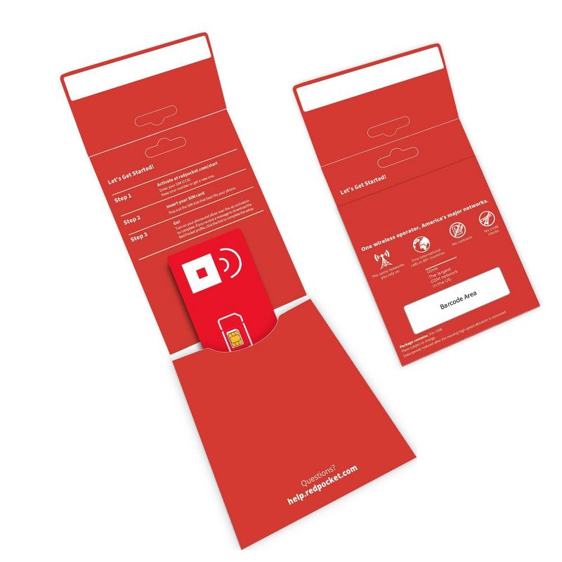 Red Pocket SIM Kit Starter Kit, 5 of 7
