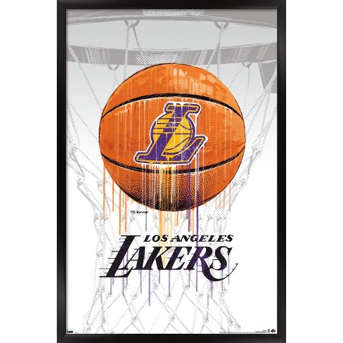 Trends International Nba Los Angeles Lakers - Lebron James Feature Series 23  Unframed Wall Poster Prints : Target