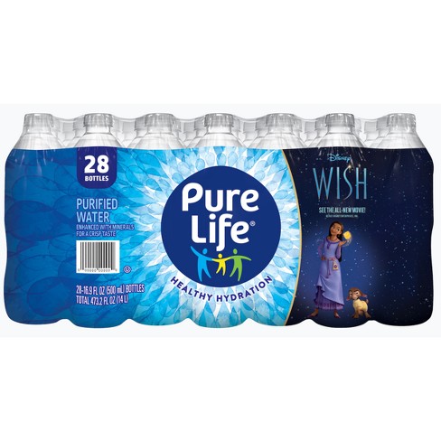  Pure Life Purified Mineral Water, 8 oz. 24 Bottles (6