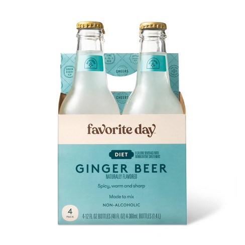 Light Ginger Beer - 4pk/12 Fl Oz Bottles - Favorite Day™ : Target