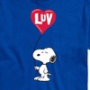Men's - Peanuts - Snoopy Luv Short Sleeve Graphic T-Shirt - 2 of 4
