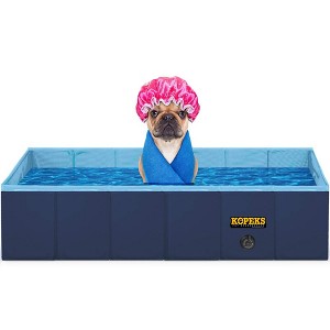 KOPEKS Portable Pool - Square - Blue - Small - 1 of 4