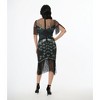 Unique Vintage Women's Nadine Fringe Flapper Dress - 3 of 3
