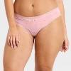 Women's Modal Blend Cheeky Underwear with Lace - Auden™ - 4 of 4