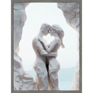 Amanti Art Paris by Bella Eve Canvas Wall Art Print Framed - 1 of 4