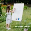 INFURNIC Whiteboard Easel Magnetic White Board Dry Erase Porbable Boards Height Adjustable with Stand for School Office Home, White, 27.6"*1.57"*65.4" - 2 of 4