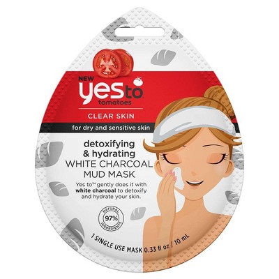 Yes to - Tomatoes Detoxifying Hydrating White Charcoal Mud Mask