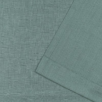 Sage Green Cotton Blend Sheer Grommet Window Panels, 52"x96"