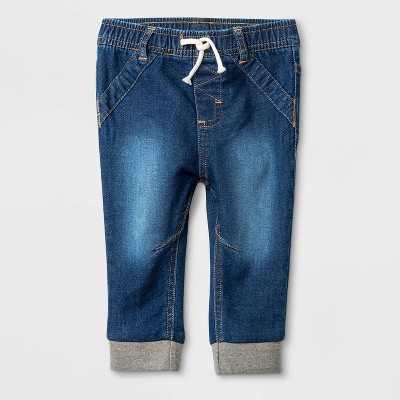 Baby Medium Wash Knit Repreve Denim 