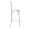 Modway Gear Bar Stool in White - 4 of 4