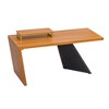 Chery Life 63" Modern Executive Desk ,Study Desk with Monitor Stand,Rectangular Computer Desk for Home & Office - 2 of 4