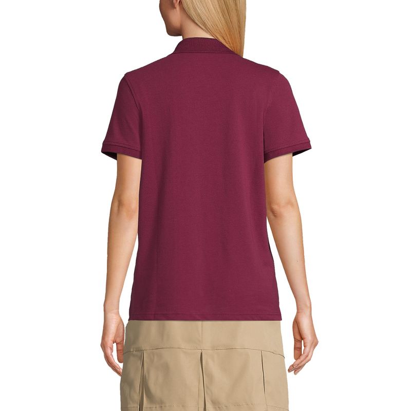 School Uniform Young Women's Short Sleeve Mesh Polo Shirt, 2 of 5