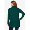 Jessica London Women's Plus Size Cotton Cashmere Turtleneck - 3 of 4