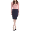 Rekucci Women's Ease into Comfort Fit Pull-On Midi Pencil Skirt – Classic, Versatile & Stylish - 4 of 4