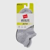 Hanes Boys' 4pk Absolute Active Heel Shield Socks - White - 2 of 4