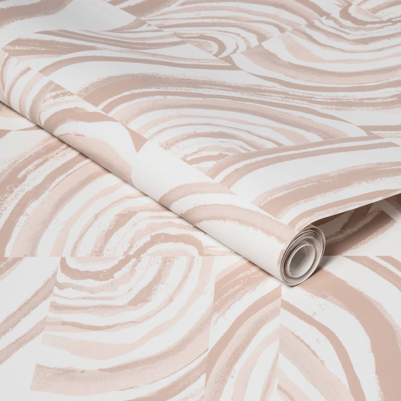 Agate Stone Peel &#38; Stick Wallpaper Cream - Opalhouse&#8482;, 1 of 6